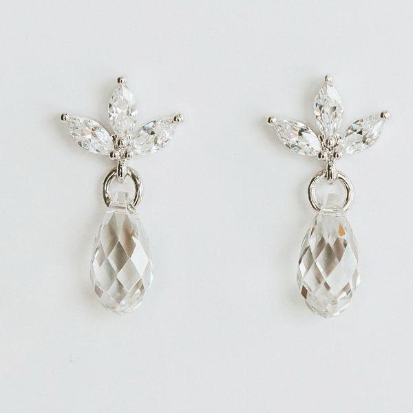 Mikayla Crystal Drop Earrings
