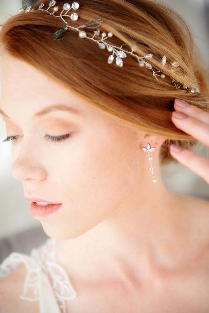 Lise Pearl Bridal Earrings