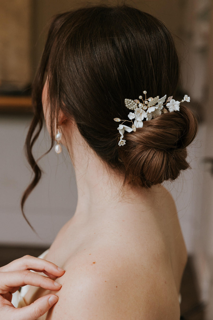 Exquisite Bridal Haircomb by Joanna Bisley Designs