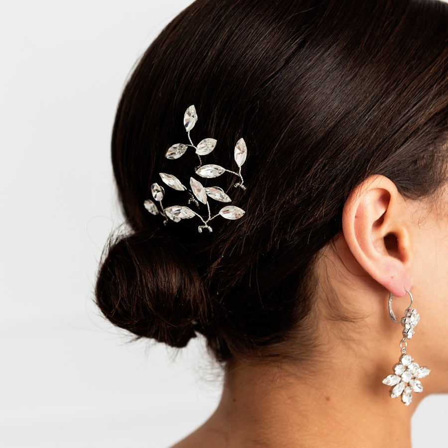 Verona Crystal Bridal Chandelier Earrings