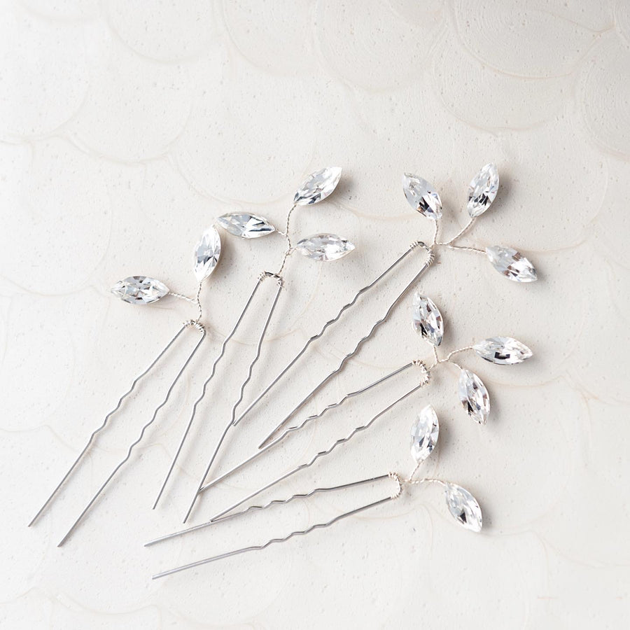 Maisie Crystal Bridal Pins