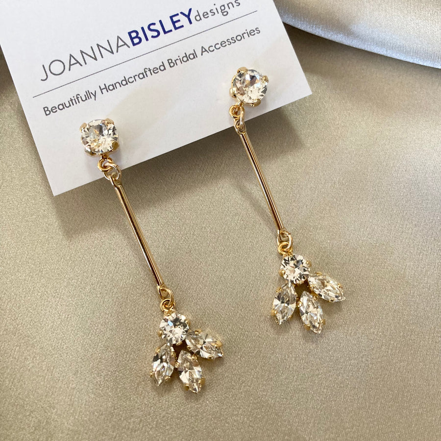 Anais Crystal Bridal Earrings