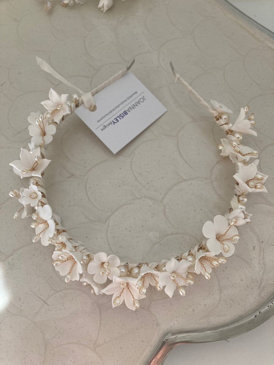 Emily Bridal Flower Crown