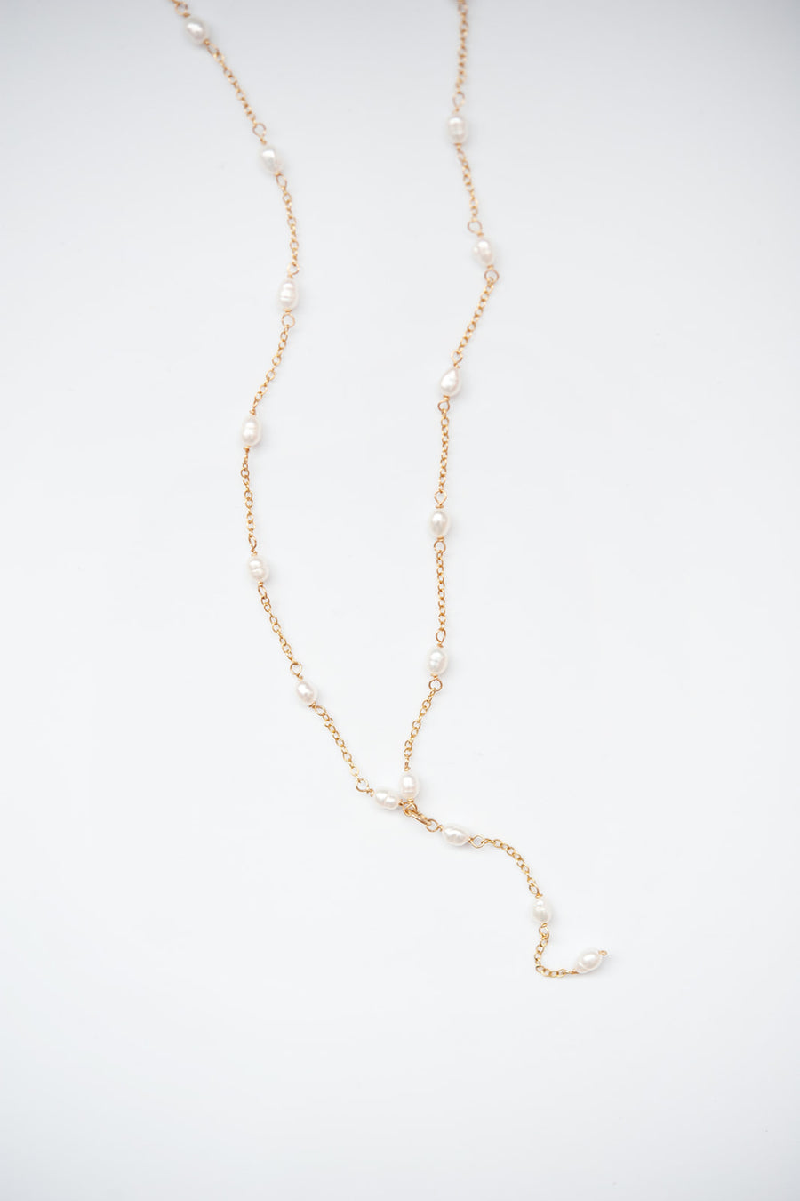 Cadence Freshwater Pearl and 14kt Goldfill Necklace