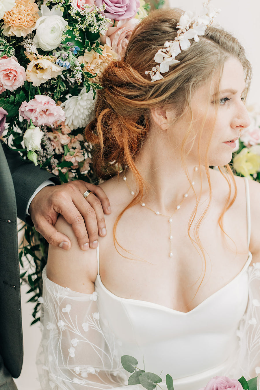 Piper Freshwater Pearl Bridal Necklace – Joanna Bisley Designs