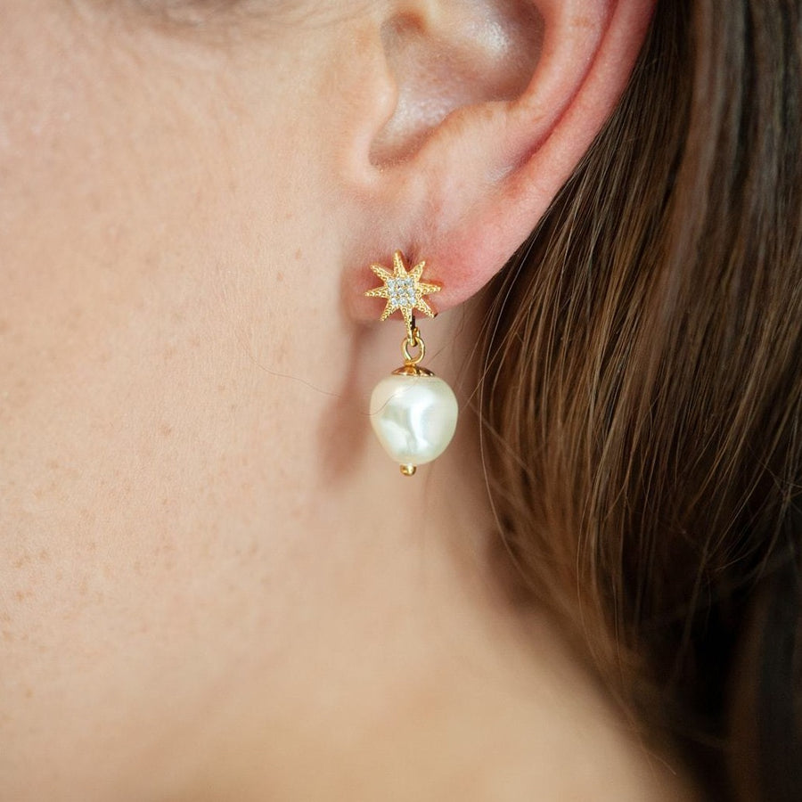 Stella Baroque Pearl Earring
