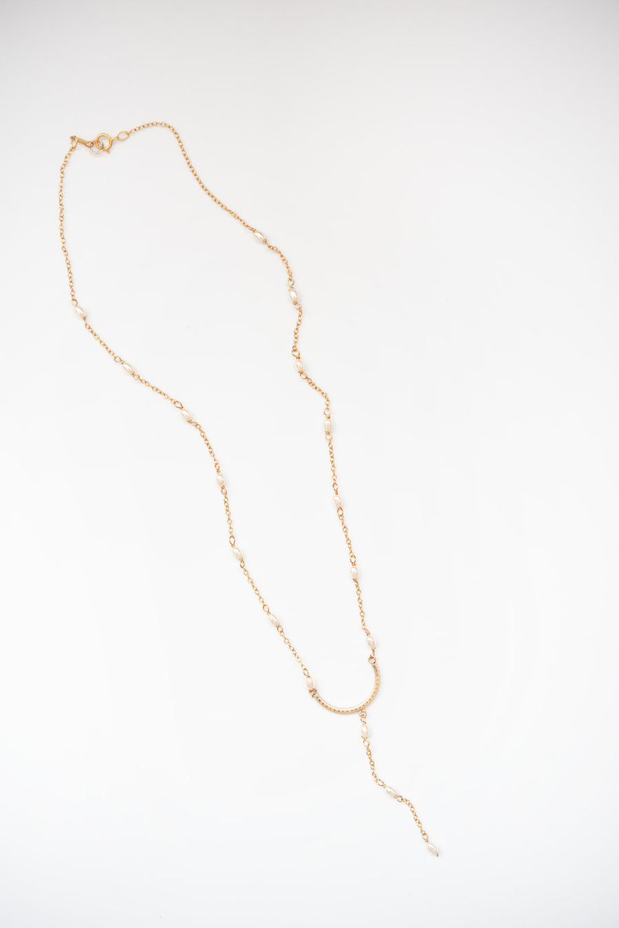 Tinsley Pearl Gold Necklace
