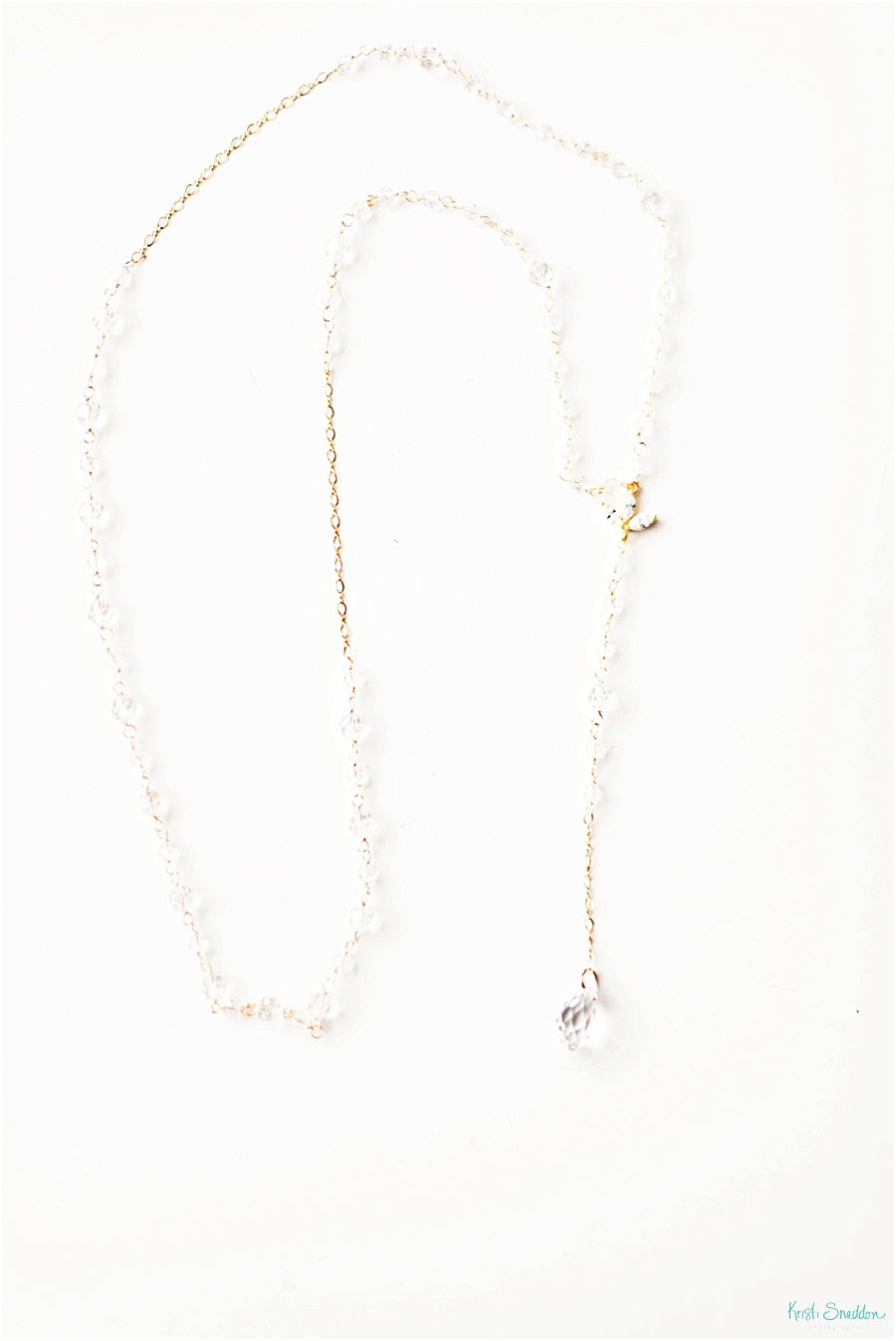 Nina Bridal Back Necklace